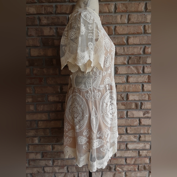 Jen's Pirate Booty Lace Cotton Embroidered Dress. - Picture 6 of 13